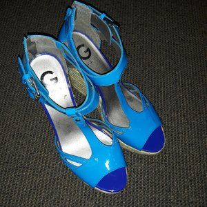 Aqua Blue Sandals